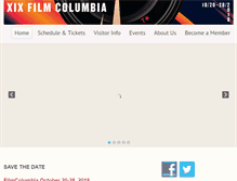 Tablet Screenshot of filmcolumbia.com