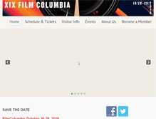 Tablet Screenshot of filmcolumbia.org